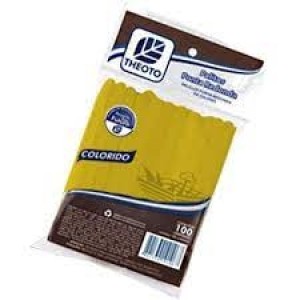 PALITO SORVETE KV AMARELO 100U THEOTO 51087 - PC