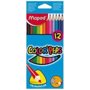 LAPIS 12 CORES MAPED PEPS 183212ZV  - UN